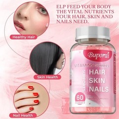 Hair Skin &Nails 120pcs -Hair Growth, Skin Whitening, Stronger Nails,Antioxidant