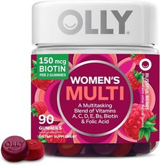 OLLY Blissful Berry Women’s Multivitamin Gummies 90 ct