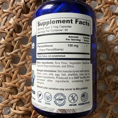 Nusapure Pterostilbene 150Mg 180 Veggie Caps