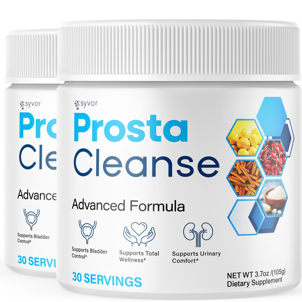 (2 Pack) Prosta Cleanse Powder Advanced Prostate Health Max Support Supplement