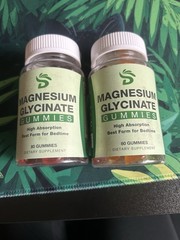 Magnesium Glycinate Gummies 2-Pack Health Supplement