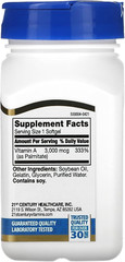 a 10, 000 I.U. Softgels, 110 Count