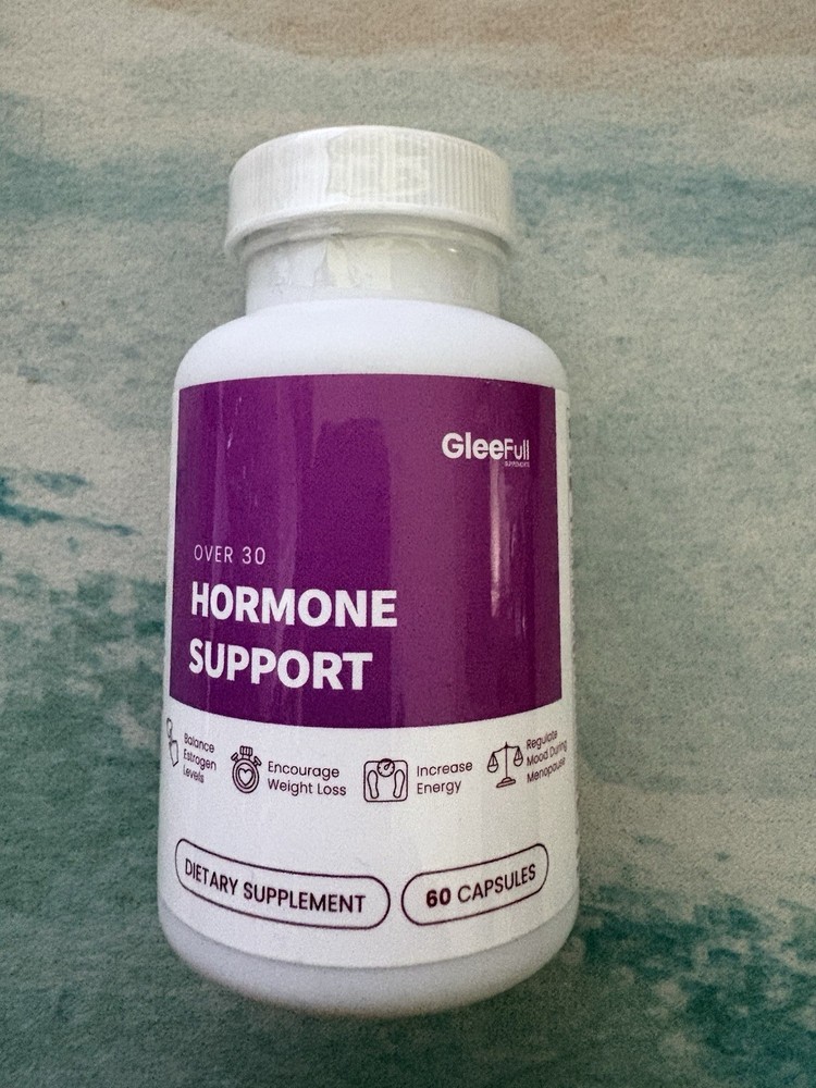 GleeFul Over 30 Hormone Support -Estrogen,Energy,Menopause Support for Women
