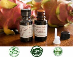 * 3 Bottles* ORGANIC Cayce Detoxified Nascent Iodine Colloidal Thyroid Radiation