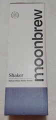 Moonbrew Deluxe 16OZ Glass Shaker Bottle New in Open Box