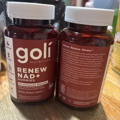 2 Pack Of Gummy Goli Renew NAD +(NR)