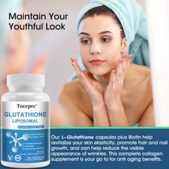 Liposomal Glutathione 1000mg – With Milk Thistle & Alpha Lipoic Acid Helps Detox
