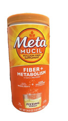 Meta Mucil-Fiber + Metabolism-citrus flavor 24.9 oz