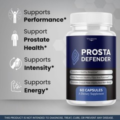 ProstaDefender Prostate Support Men Supplement Capsules Urinary 1 Pack 60Ct