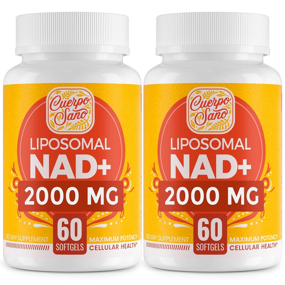 2000 MG NAD Supplement, Liposomal NAD+ with High Absorption, More Efficient T…