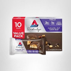 Protein Snack Bars Gluten Free Low Sugar High Fiber Dessert 10 Count