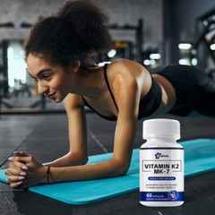 ZHPHK Vitamin K2 MK7 200mcg Tablets Supports Bone & Heart Health 30 Servings