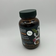 Gaia Herbs Turmeric Supreme Joint Health 60 ct Exp. 08/27