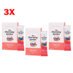 3x The Charming Garden Jelly Fiber Drink Detox Weight Control