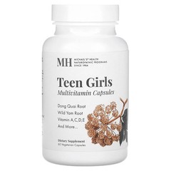 2 X Michael’s Health, Teen Girls Multivitamin, 60 Vegetarian Capsules