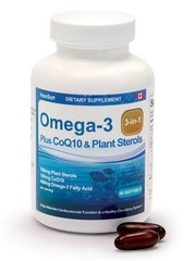 Hansai Omega 3 + CoQ10 + Plant Sterols – Helps to Clean Blood Vessel