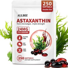 Astaxanthin 24mg | 250 Softgels | 250-Day Supply 250 Count (Pack of 1)