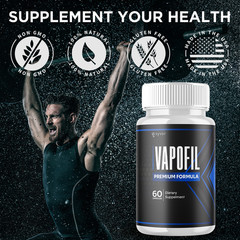 (1 Pack) Vapofil Advanced Male Pills Vapo Fil Formula Supplement 60 Capsules