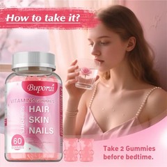 Hair Skin &Nails 120pcs -Hair Growth, Skin Whitening, Stronger Nails,Antioxidant