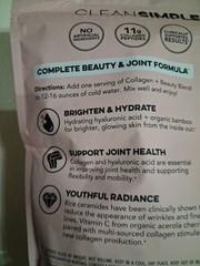 Clean Simple Eats Collagen + Beauty Blend Strawberry Colada 30 Servings 14.6oz