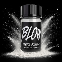 Blow Energy Powder – 400MG Caffeine – Instant Energy Pre Workout – 5 Pack