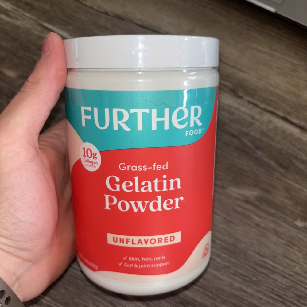 Grass-Fed Gelatin Powder, Unflavored, 15.87 oz (450 g)