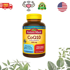 Nature Made CoQ10 200mg 140 Softgels Heart Energy Antioxidant Supplement