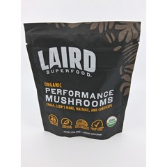 Laird Superfood Performance Mushrooms Powder – 3.17 oz, 45 servings BB 12/2026