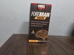 Force Factor Forebrain Focus Brain Booster – Increase Productivity Exp 3/2028