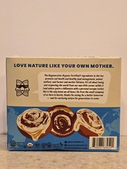 Bearded Bros Organic Vegan Protein Energy Bars – Cinnamon Roll EXP. 04/2026