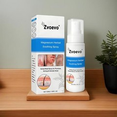 Magnesium Zvoevo Herbal Soothing Spray , Fast – Acting Relief Itching Mist 50ml