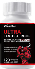 Natural Testosterone Booster 90ct Increase Energy Improve Muscle Strength Growth
