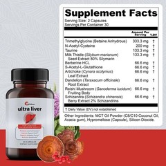Up Wellness Ultra Liver Gallbladder Support Supplement Liver Health