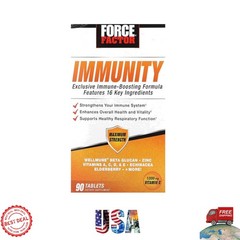 Immune Support Booster – 1000mg Vitamin C, Elderberry & Zinc, 90 Tablets