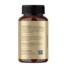 Jiva Ayurvedic Stress Free Tablets (120 Tablets) Ashwagandha, Brahmi & Shankhpus
