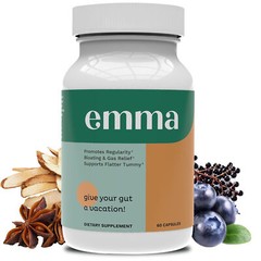 Emma Improve Digestive Gut Health Clean Skin Boost Metabolism 60 CT Antioxidan1