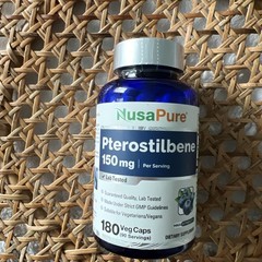 Nusapure Pterostilbene 150Mg 180 Veggie Caps