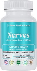 Nerves Alpha Lipoic Acid, 200 mg, Neuron Function Pack of 1