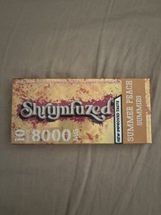 Shrumfuzed 8000mg summer peach Gummy Medicinal Supplement 10ct