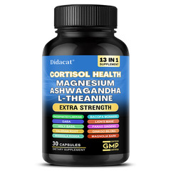 Cortisol Health – with Magnesium – Ashwagandha – for balanced mood and sleep