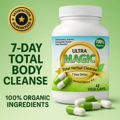 Ultra Magic Detox™ 7-Day Cleanse – Full Body Herbal THC Detox Kit & System Flush