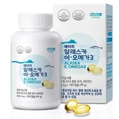 Atomy Health [Alaska E-Omega 3] 180 softgels EPA & DHA & Vitamin E / K-Health