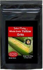 Julia’s Pantry Whole Grain Yellow Grits Steel Cut, 1 Pound
