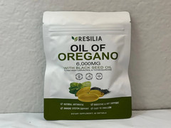 Resilia Oil of Oregano 6000mg with Black Seed Oil 60 Softgels Immune Support