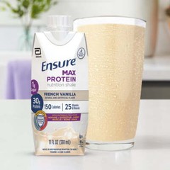 Max Protein Nutrition Shake French Vanilla 11 Fl Oz 12 Count 30 Grams of Protein
