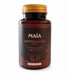 Maia Nattokinase 5000 FU 30 Capsules Supports Healthy Circulation High Potency