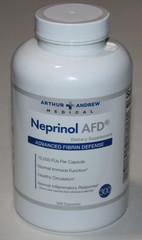 Neprinol AFD Advanced Fibrin Defense – 500 mg 300 Capsules Exp 11/26 NEW