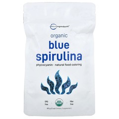 2 X Micro Ingredients, Organic Blue Spirulina, 2 oz (60 g)