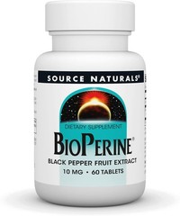 Source Naturals BioPerine – Black Pepper Fruit Extract, Promotes Nutrient 10 mg,