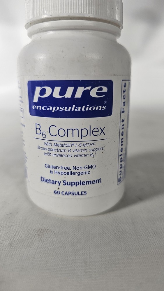 B6 Complex 60 Capsules EXP 5/2028